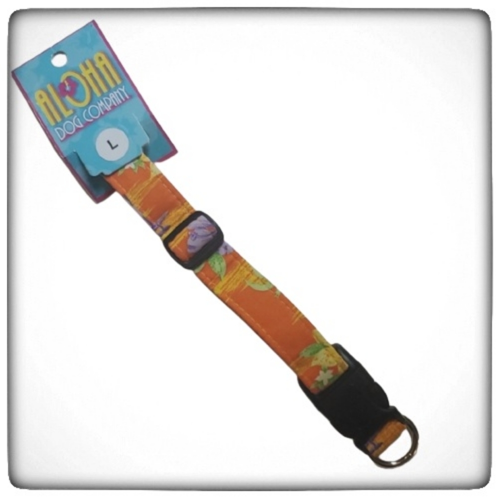 HP 👏 Aloha Dog Company Flower Collar-Large